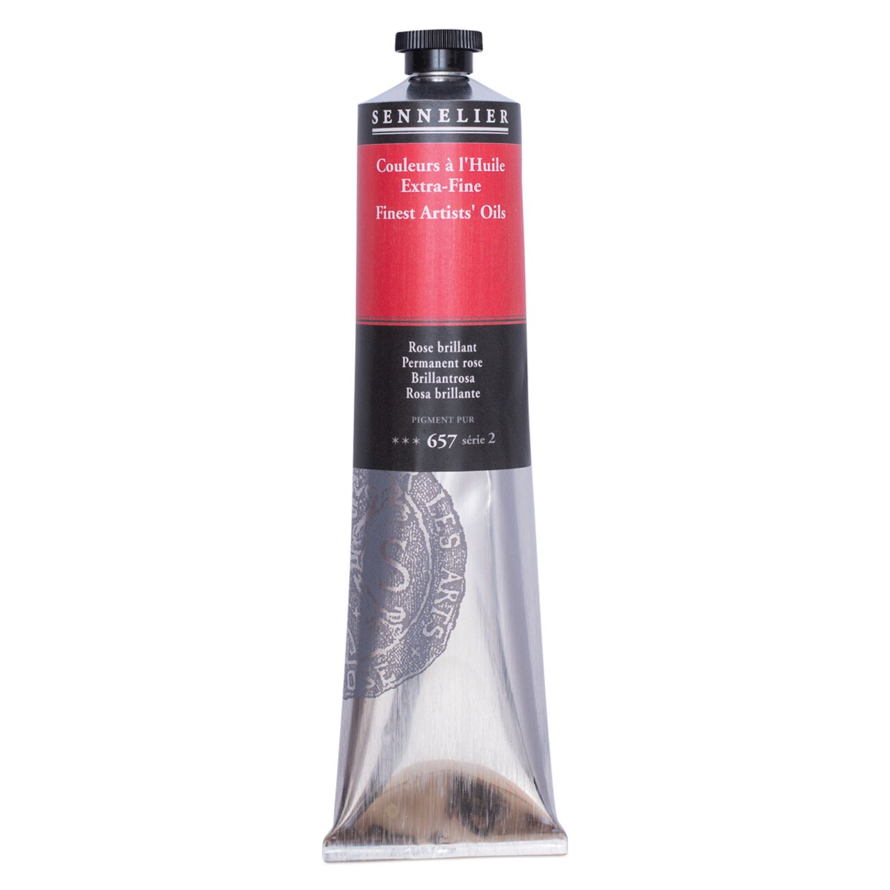 Sennelier Artists' Extra Fine Oil Paint - Permanent Rose, 200 ml tube